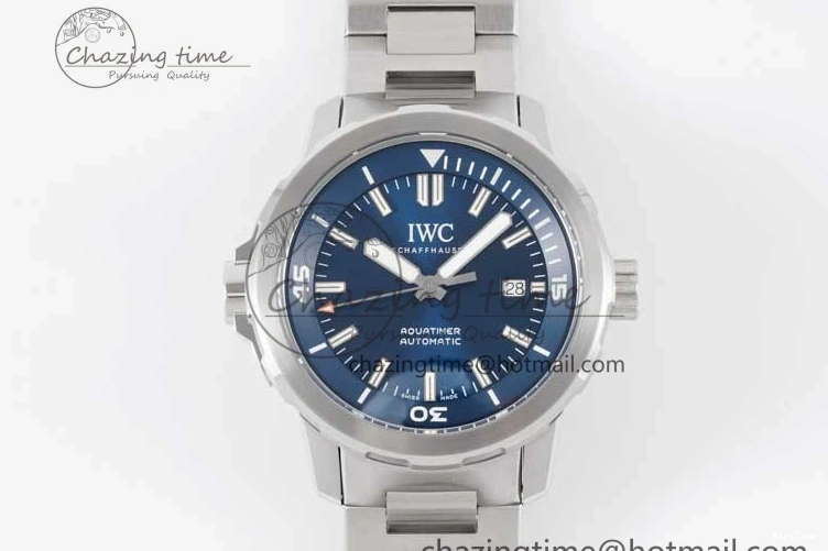 MIROTIME 0203 Versatile Aquatimer SS IW3290 V6SF 1:1 Best Edition Blue Dial on SS Bracelet A 7031
